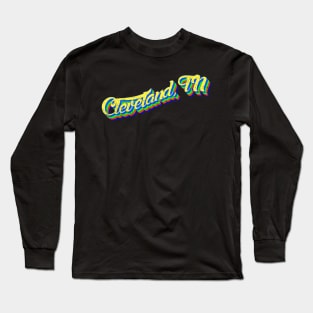 Cleveland, Tennessee - Throwback Long Sleeve T-Shirt